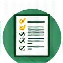 Icon representing tax compliance and filing